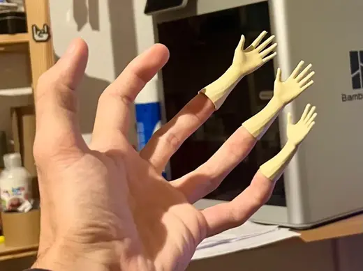 Llitle hand for your fingers (Finger hand)