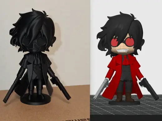 Alucard Chibi Figur (Hellsing Anime)