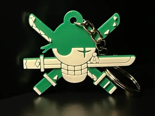 Jolly Roger Zoro One Piece - Keychain AMS/NOAMS