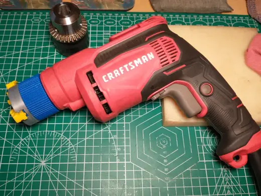 3 Jaw Self-Centering Spiral Chuck for Hand Drill