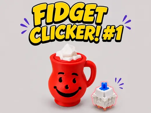 Kool Aid Krug - Fidget Toy (AMS Face Parts)