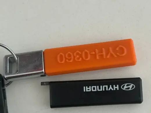 Hyundai emergency key blade protection