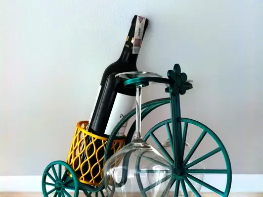 Wine Bottle Holder Tricykl