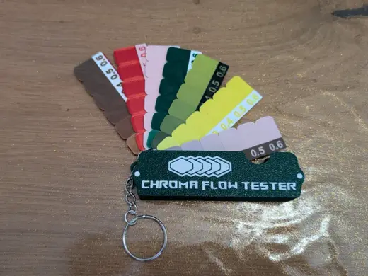 Chroma Flow Tester - Layer and Shade Palette