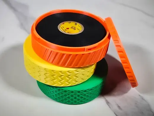 Twist Lock Electrical Tape Holder Case