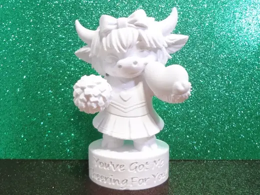 Highland Hug For Your Heart Collection Cheerleader