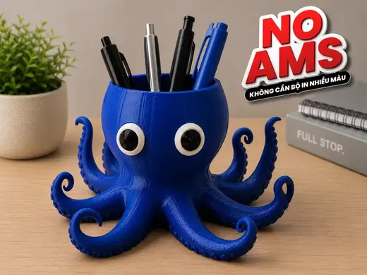 Cute Octopus Pen Holder