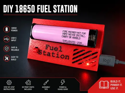 18650 fuel station. (charger)