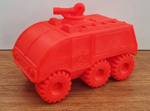 Fire Truck - print in place