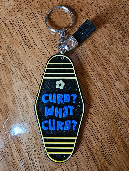 Motel Keychain Curb what Curb