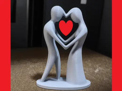 Love Statue (Heart Body)