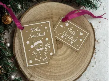 Weihnachtsanhänger Spanische Version