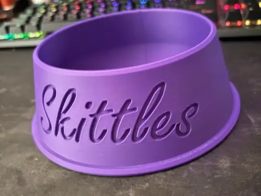 Cat Bowl (blank bowl) (step file included)