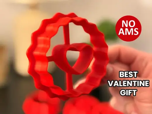 Valentine Linzer Cookie Cutters - 4 Shapes | V2