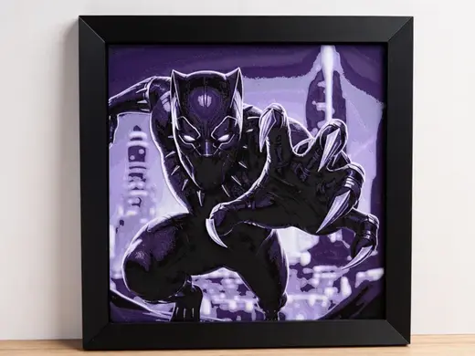 Black Panther Hueforge 200x200mm