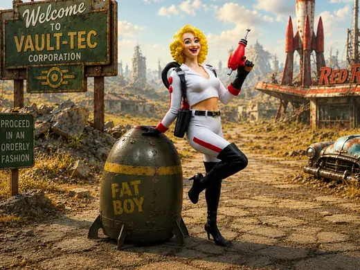 Nuka Girl V2 - FanArt