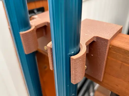 Pool Accessory Pole for 2x4 Fences