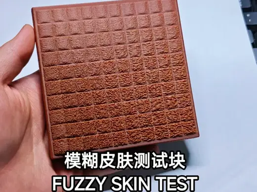 100种!模糊皮肤/绒毛表面/fuzzy-skin 测试模型