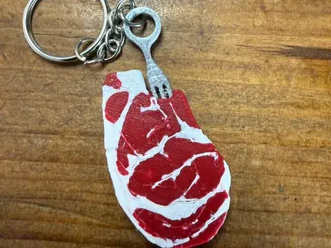 Ribeye keychain