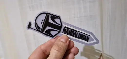 STAR WARS THE MANDALORIAN bookmar starwars