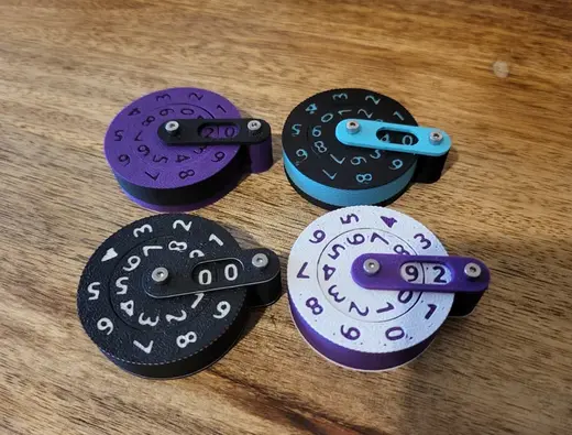Mechanical Counter mtg life wound tracker
