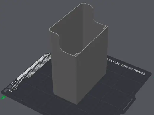 BambuLab - Poopbox v.1 - Magnetic - X1C P1S P1P
