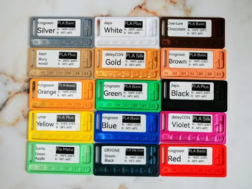 Filament Sample for sticker 50x20