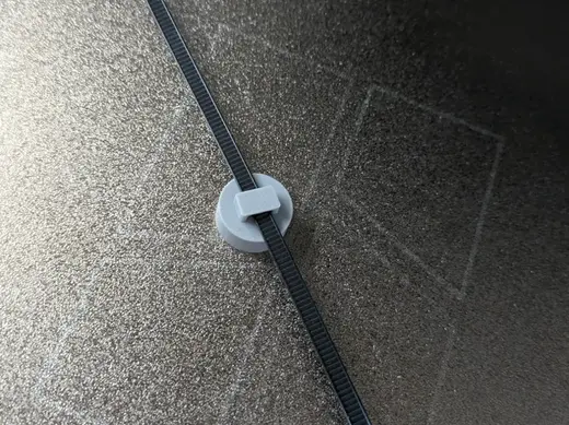 Accroche aimantée pour collier rilsan