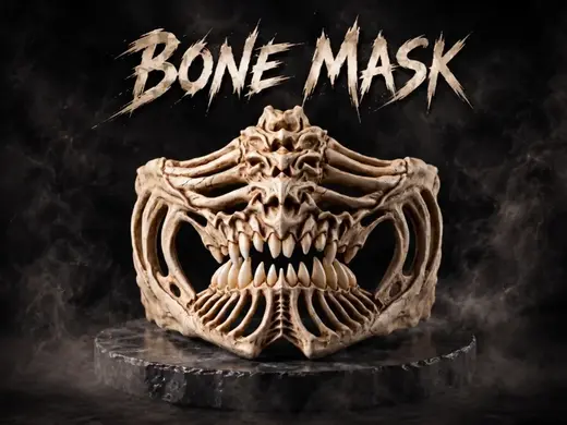 Bone Reaver Skull Mask
