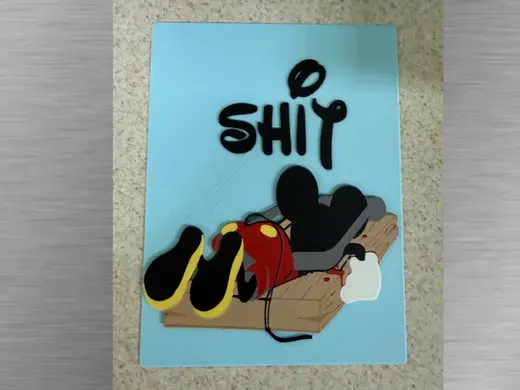 Trapped Mickey Parody-150x200