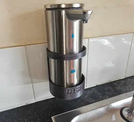 Simply human soap dispenser holder