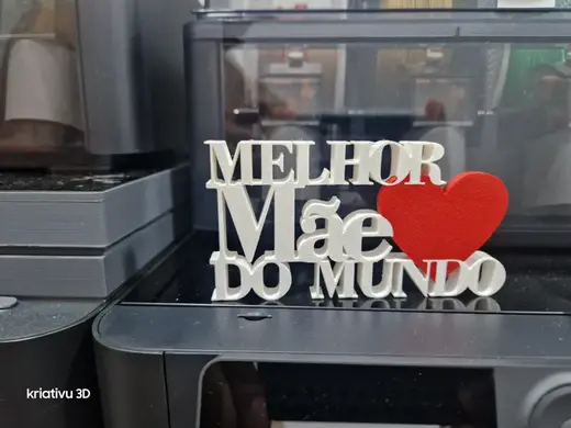 letreiro decorativo dia da Mãe