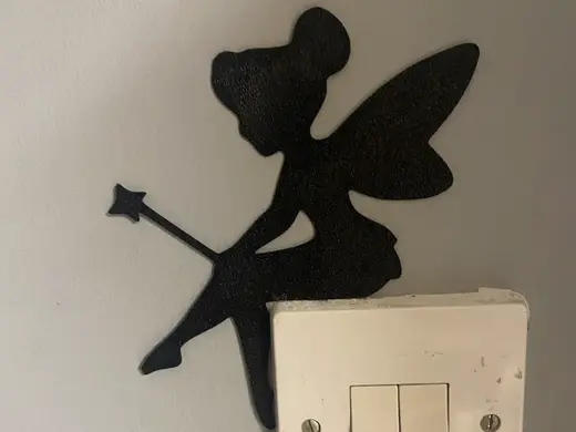Tinkerbelle wall art