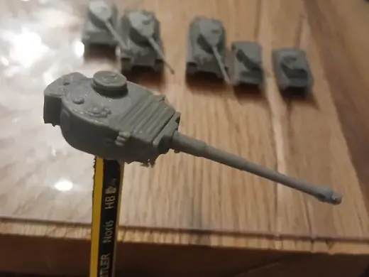 Panzerkampfwagen VI Tiger 1 pen decoration