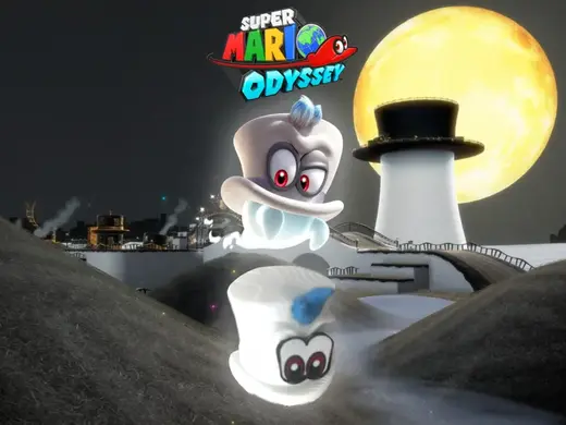 Super Mario Odyssey - Cappy - Klemmbaustein