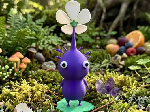紫色 皮克敏 /Purple pkmin