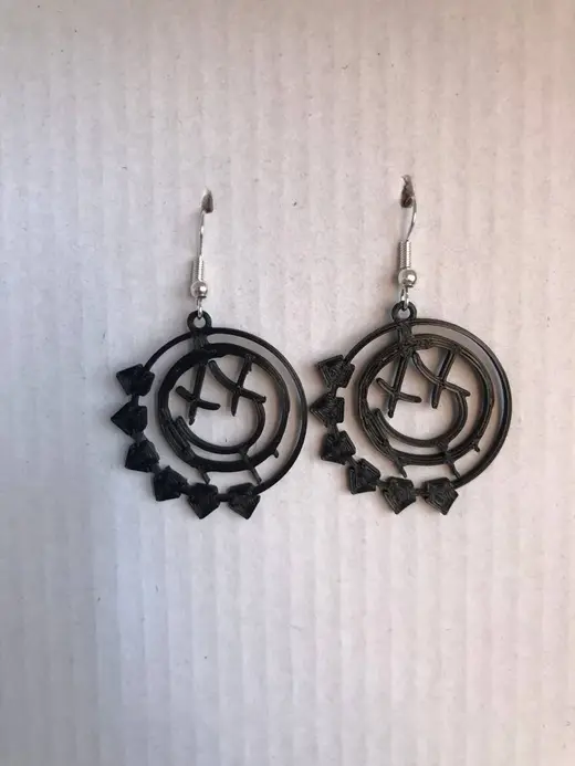 EARRING PENDANT BLINK-182 ROCK BAND BLINK 182