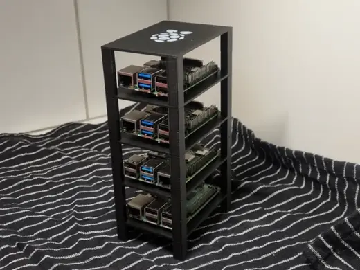 Modular Screwless PiStack Raspberry Pi & ROCK 4