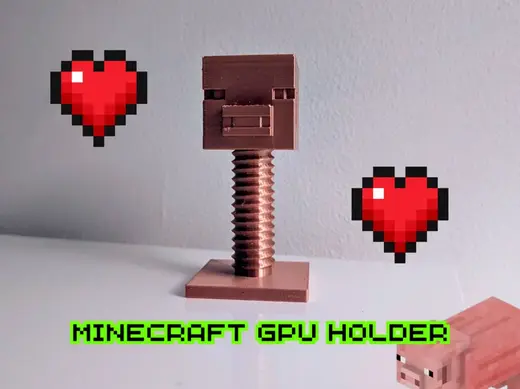 Minecraft gpu holder - anti sag