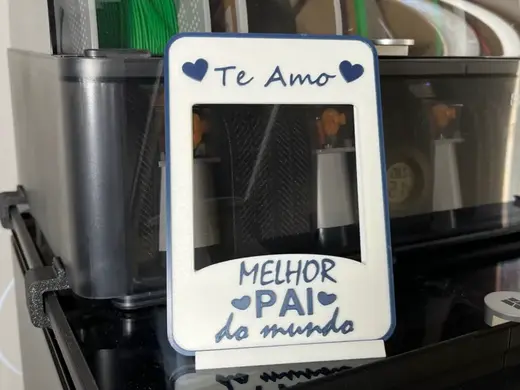 Placa Feliz Dia dos Pais