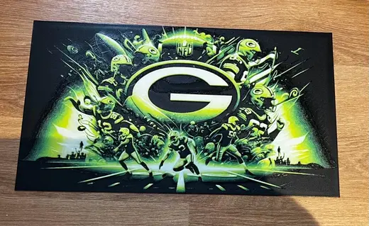 Green Bay Packers Hueforge