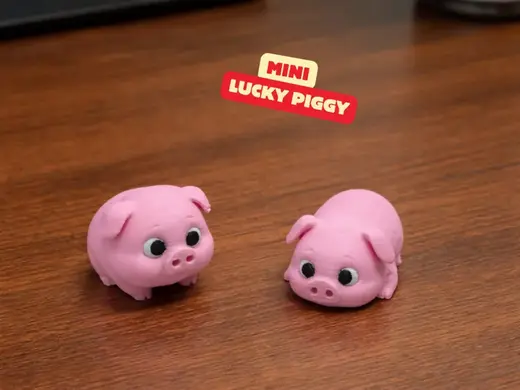 MINI LUCKY PIGGY - CUTE NEW YEAR'S EVE GIFT