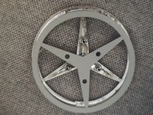 Bohrvorlage 190er Mercedes Benzstern Evo 2 umbau