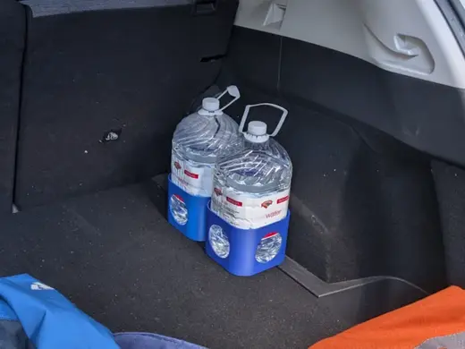 Car Water Jug Holder - Velcro attachment