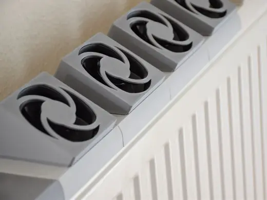 Radiator booster fan adapter