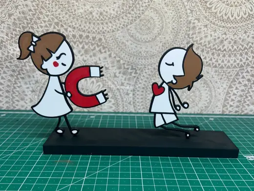 Valentine's Day pareja enamorados