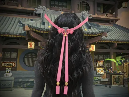 【绝区零】云岿山小师姐【叶瞬光】 丝带蝴蝶结头饰_发箍版