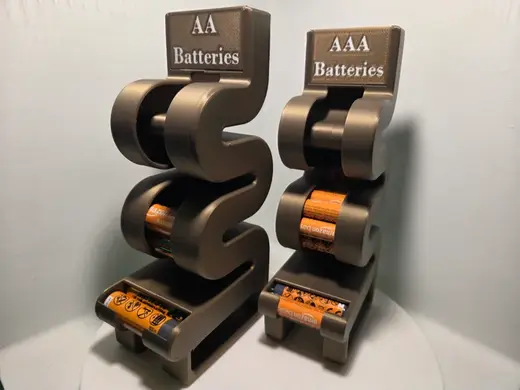 AA and AAA Better battery holders