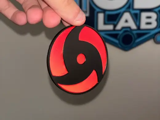 Itachi Mangekyō Sharingan Keychain