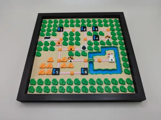 Super Mario Bros. 3 World 1 Map